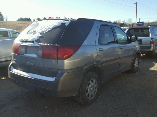 3G5DA03E84S570632 - 2004 BUICK RENDEZVOUS SILVER photo 4