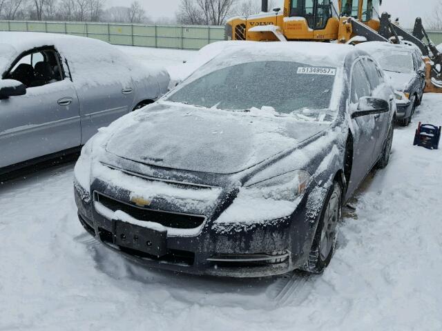 1G1ZG57BX9F128224 - 2009 CHEVROLET MALIBU LS BLUE photo 2