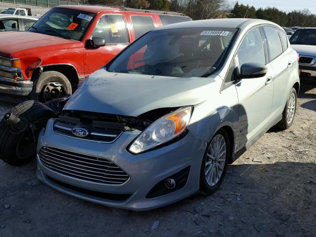 1FADP5BU7DL524864 - 2013 FORD C-MAX SEL BLUE photo 2