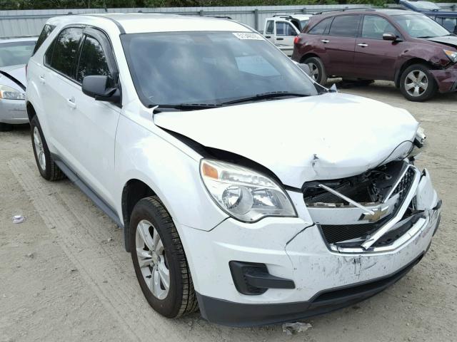 2GNALBEC0B1213457 - 2011 CHEVROLET EQUINOX LS WHITE photo 1