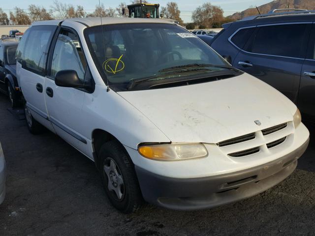 2B4GP2536YR897865 - 2000 DODGE CARAVAN WHITE photo 1