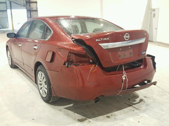 1N4AL3AP5EC165921 - 2014 NISSAN ALTIMA 2.5 MAROON photo 3