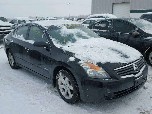 1N4CL21E37C226557 - 2007 NISSAN ALTIMA HYB BLACK photo 1