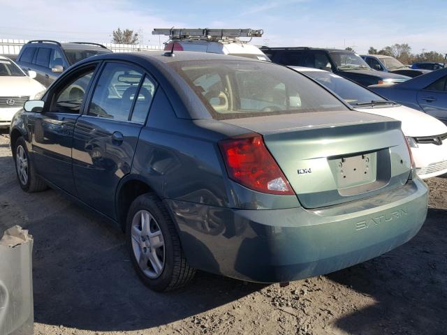 1G8AJ55F87Z166326 - 2007 SATURN ION LEVEL GREEN photo 3