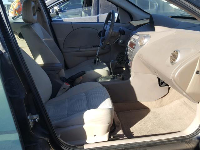 1G8AJ55F87Z166326 - 2007 SATURN ION LEVEL GREEN photo 5