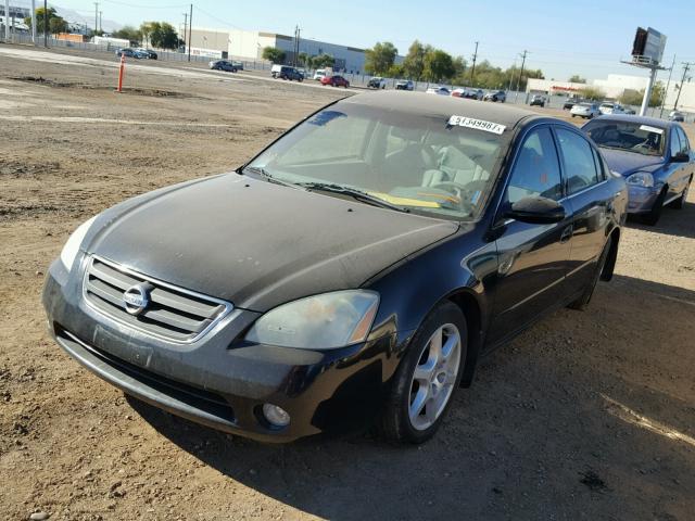 1N4BL11D63C140571 - 2003 NISSAN ALTIMA SE BLACK photo 2