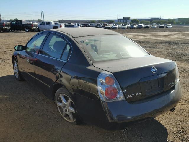 1N4BL11D63C140571 - 2003 NISSAN ALTIMA SE BLACK photo 3