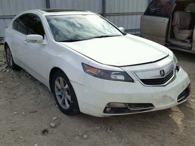 19UUA8F53CA033610 - 2012 ACURA TL WHITE photo 1