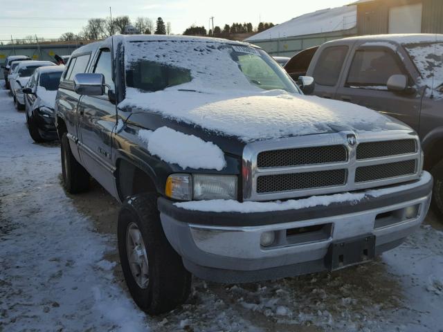 1B7HF16Y6VS203815 - 1997 DODGE RAM 1500 GREEN photo 1