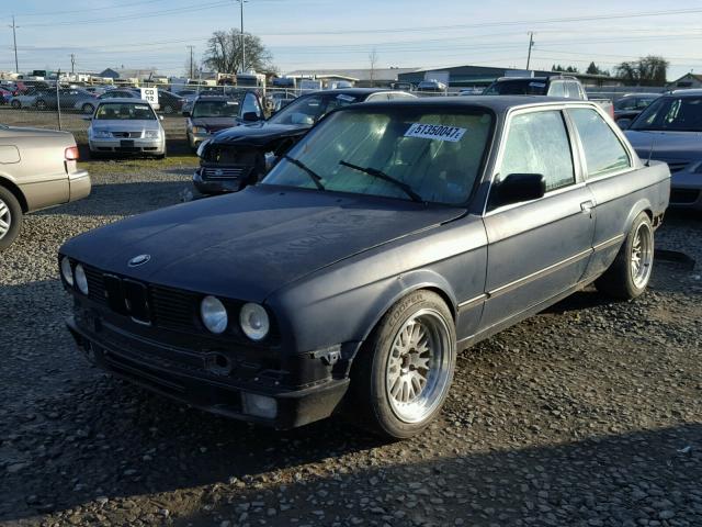 WBAAB6406G1218943 - 1986 BMW 325 E AUTO BLUE photo 2