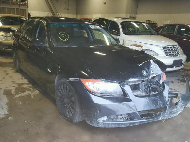 WBAVA37537NE27093 - 2007 BMW 328 I BLACK photo 1