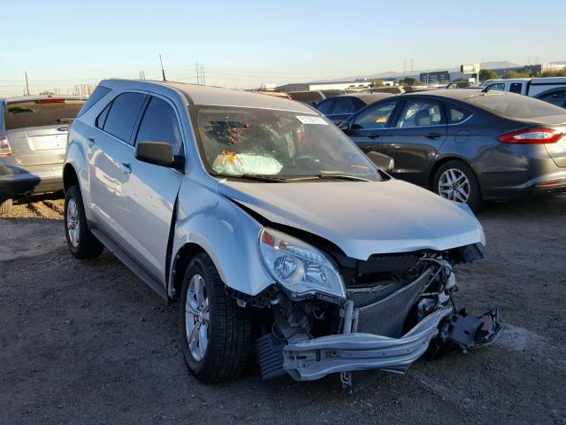 2GNALBEC9B1185092 - 2011 CHEVROLET EQUINOX LS SILVER photo 1