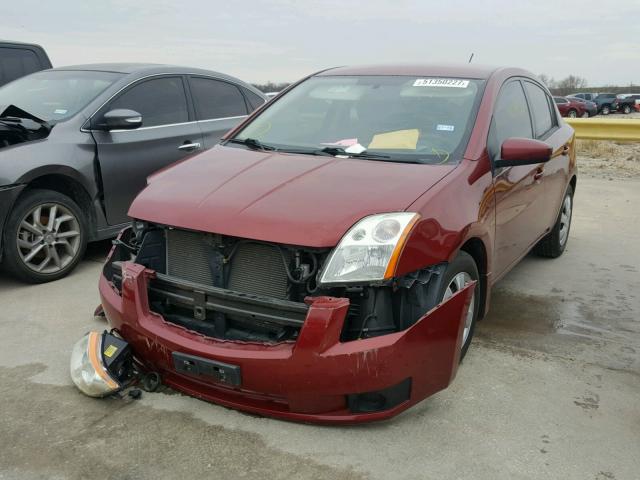 3N1AB61E17L719561 - 2007 NISSAN SENTRA 2.0 MAROON photo 2