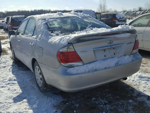 4T1BE32K36U109401 - 2006 TOYOTA CAMRY LE SILVER photo 3