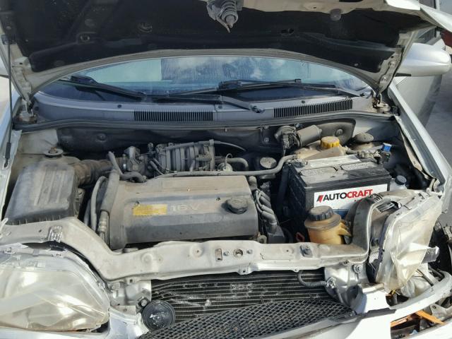 KL1TJ52694B263517 - 2004 CHEVROLET AVEO LS SILVER photo 7