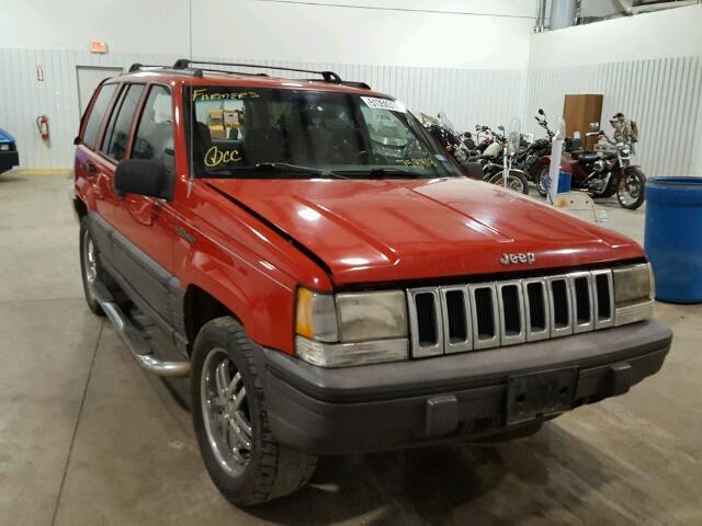 1J4FX58S3SC758418 - 1995 JEEP GRAND CHER RED photo 1