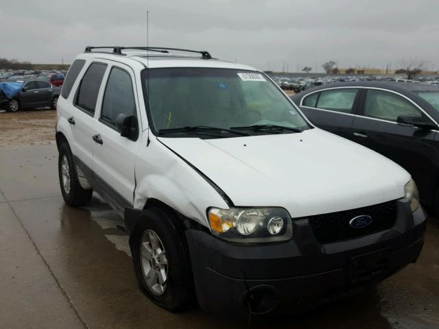 1FMYU03157KA38698 - 2007 FORD ESCAPE XLT WHITE photo 1