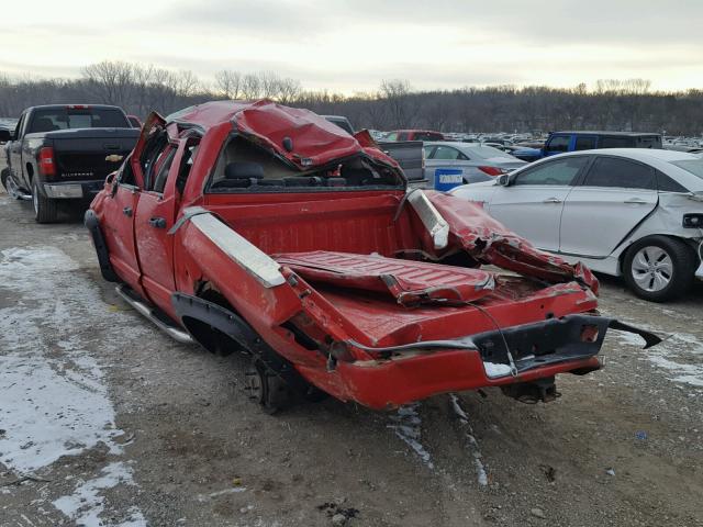 1D7HU18DX5J617482 - 2005 DODGE RAM 1500 S RED photo 3