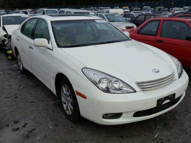 JTHBA30G145048781 - 2004 LEXUS ES 330 WHITE photo 1