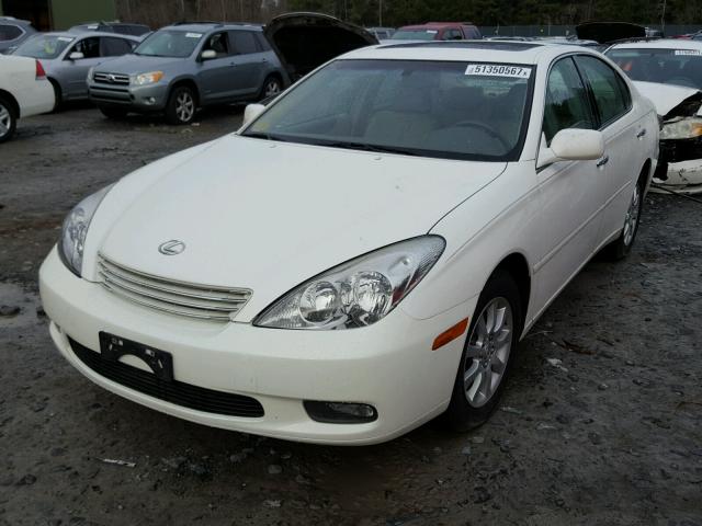 JTHBA30G145048781 - 2004 LEXUS ES 330 WHITE photo 2