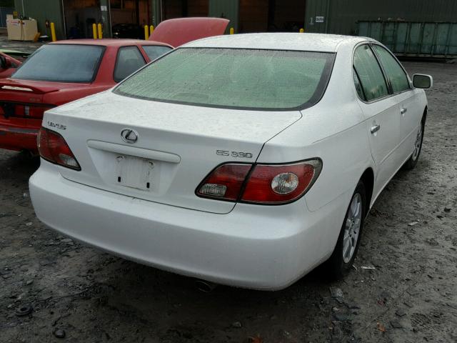 JTHBA30G145048781 - 2004 LEXUS ES 330 WHITE photo 4