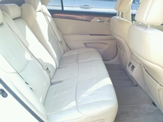 4T1BK3DB2CU463119 - 2012 TOYOTA AVALON BAS 白色 照片 6