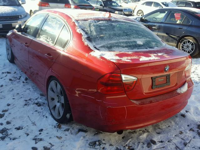 WBAVD13556KV07204 - 2006 BMW 325 XI RED photo 3