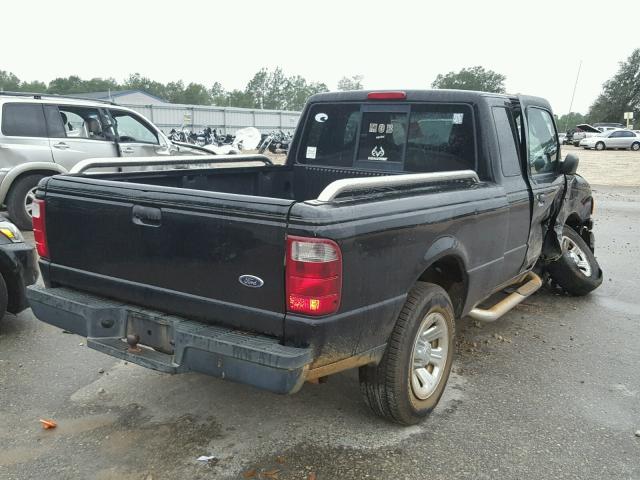 1FTYR14UX5PA79218 - 2005 FORD RANGER SUP BLACK photo 4