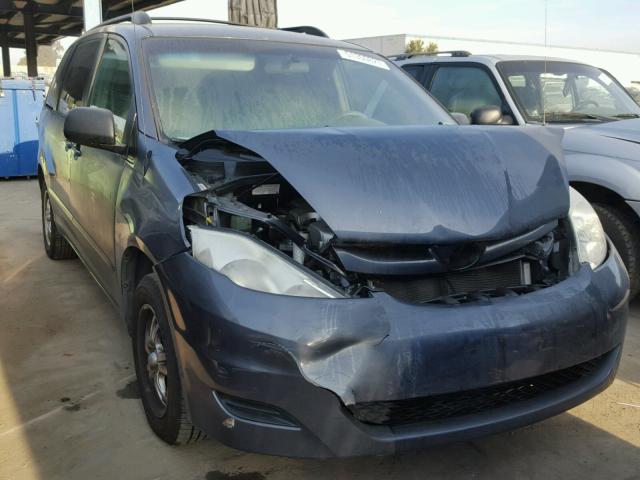 5TDZK23C79S266368 - 2009 TOYOTA SIENNA CE GRAY photo 1