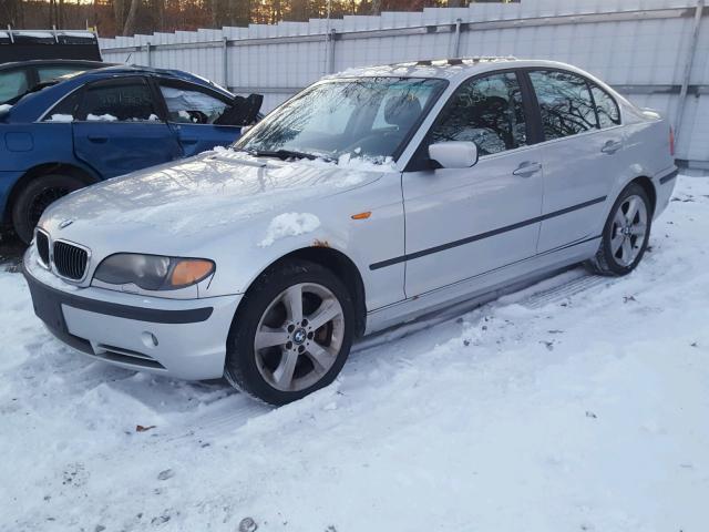 WBAEW53404PN33475 - 2004 BMW 330 XI GRAY photo 2