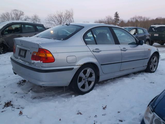 WBAEW53404PN33475 - 2004 BMW 330 XI GRAY photo 4