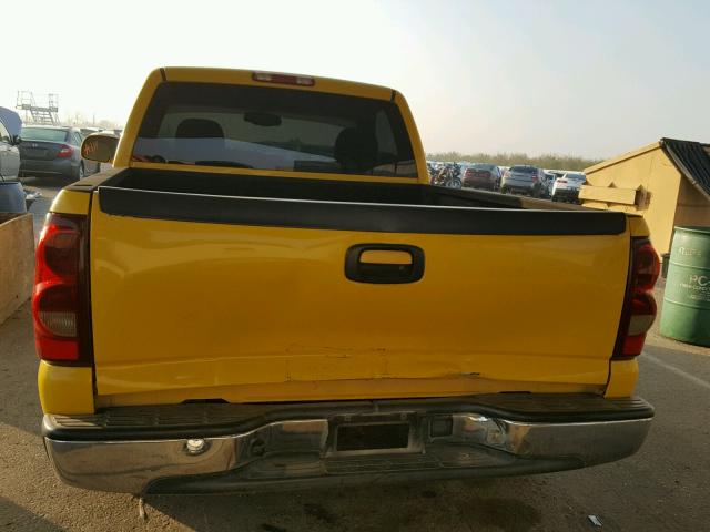 1GTEC14V93Z230127 - 2003 GMC NEW SIERRA YELLOW photo 6