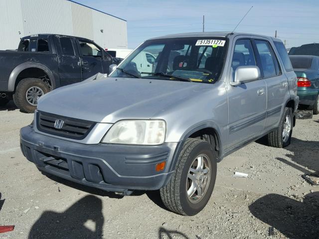 JHLRD1867YC054452 - 2000 HONDA CR-V EX SILVER photo 2