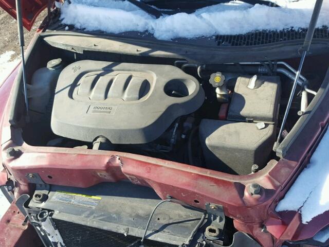 3GNDA13D98S547492 - 2008 CHEVROLET HHR LS MAROON photo 7