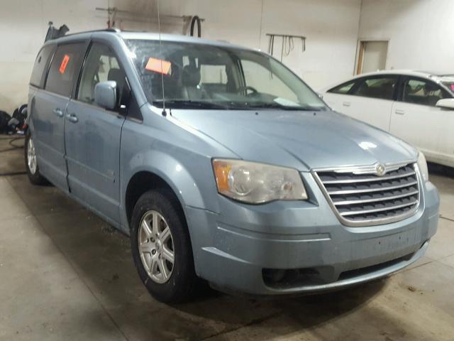 2A8HR54P08R833210 - 2008 CHRYSLER TOWN & COU BLUE photo 1