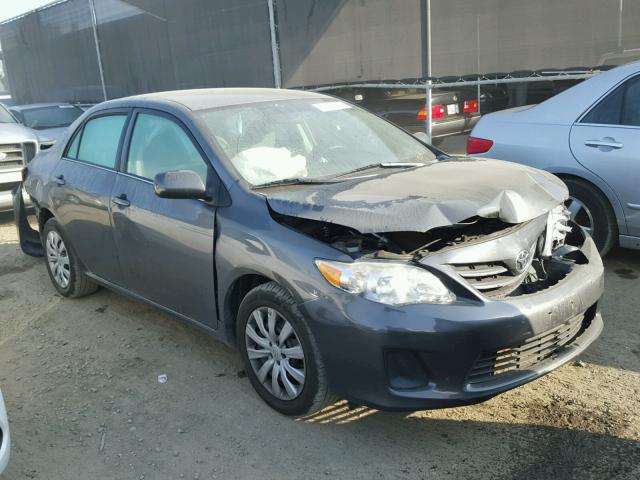 2T1BU4EE6DC042404 - 2013 TOYOTA COROLLA BA BLACK photo 1