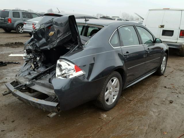 2G1WG5E37D1129846 - 2013 CHEVROLET IMPALA LT CHARCOAL photo 4