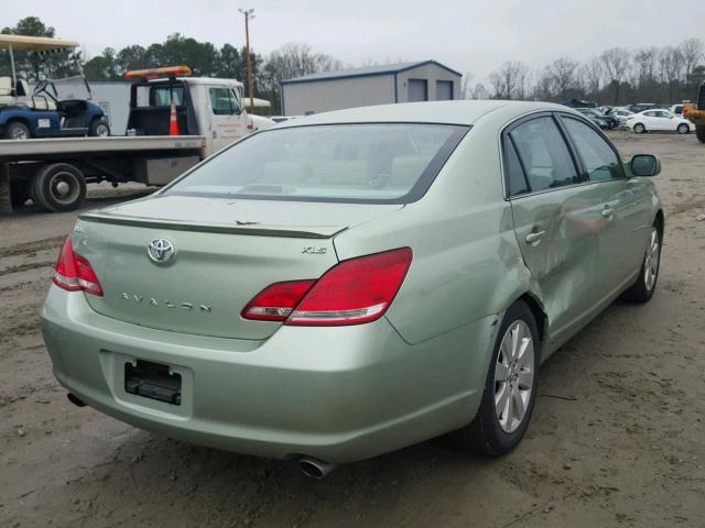 4T1BK36B76U160001 - 2006 TOYOTA AVALON XL GREEN photo 4