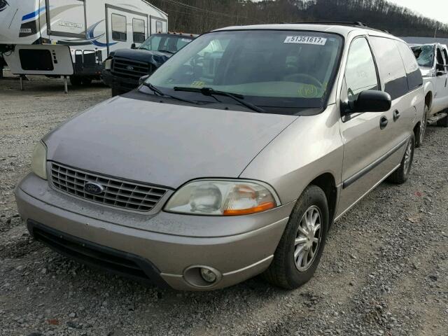 2FMZA51493BB49699 - 2003 FORD WINDSTAR L GOLD photo 2