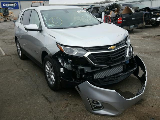 3GNAXJEV1JS535947 - 2018 CHEVROLET EQUINOX LT SILVER photo 1