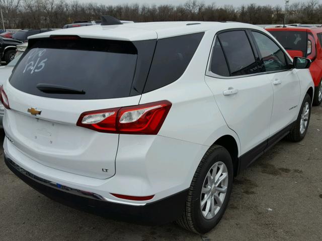 3GNAXJEV4JS539037 - 2018 CHEVROLET EQUINOX LT WHITE photo 4