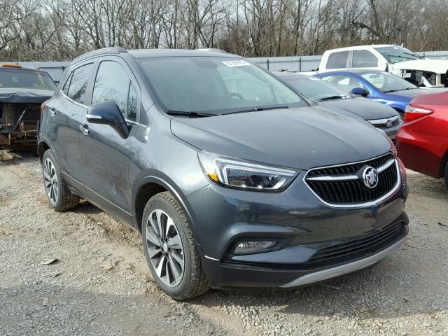 KL4CJCSB8JB528136 - 2018 BUICK ENCORE ESS GRAY photo 1