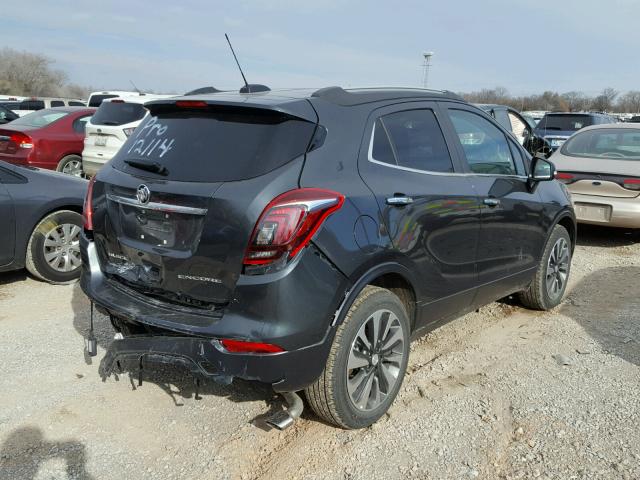 KL4CJCSB8JB528136 - 2018 BUICK ENCORE ESS GRAY photo 4