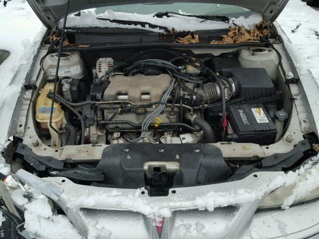 1G2NV52EX2M653948 - 2002 PONTIAC GRAND AM G SILVER photo 7