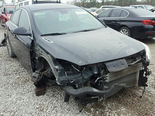 2G4GR5ER4C9137280 - 2012 BUICK REGAL BLACK photo 1