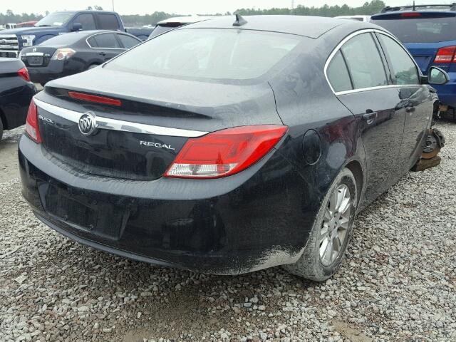 2G4GR5ER4C9137280 - 2012 BUICK REGAL BLACK photo 4