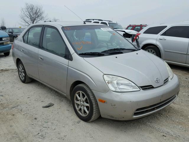 JT2BK12U010038380 - 2001 TOYOTA PRIUS SILVER photo 1