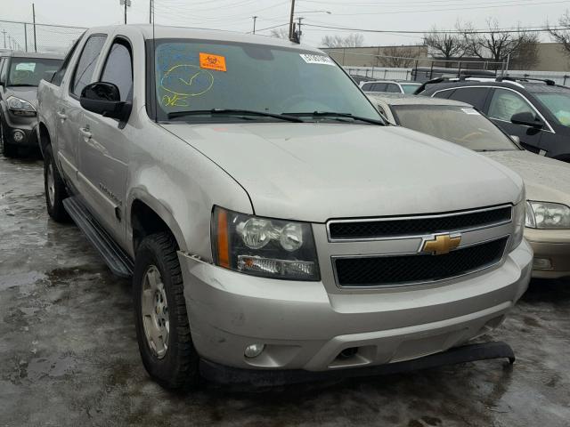 3GNFK12377G169172 - 2007 CHEVROLET AVALANCHE SILVER photo 1