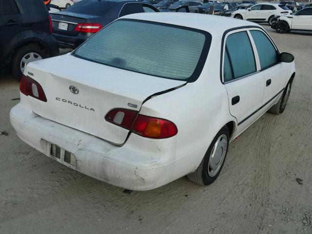 1NXBR12E2XZ285361 - 1999 TOYOTA COROLLA VE WHITE photo 4