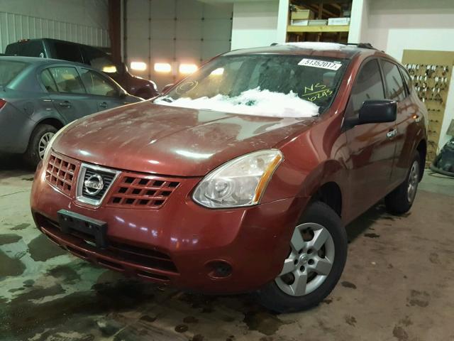 JN8AS5MV0AW106243 - 2010 NISSAN ROGUE S RED photo 2